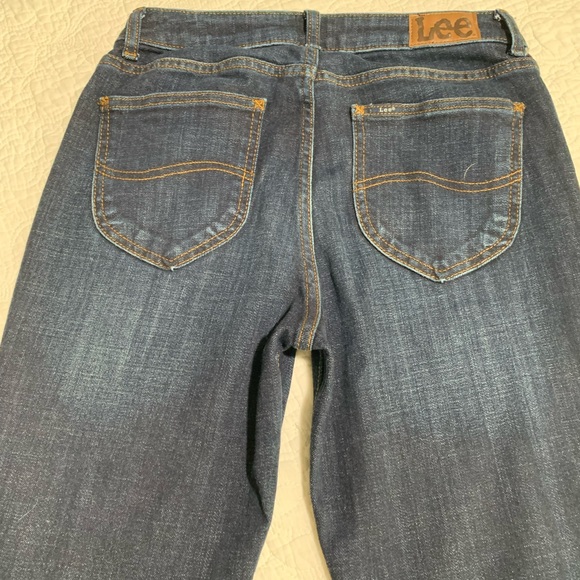 Lee skinny ankle  jeans med rise, dark wash - Picture 3 of 10